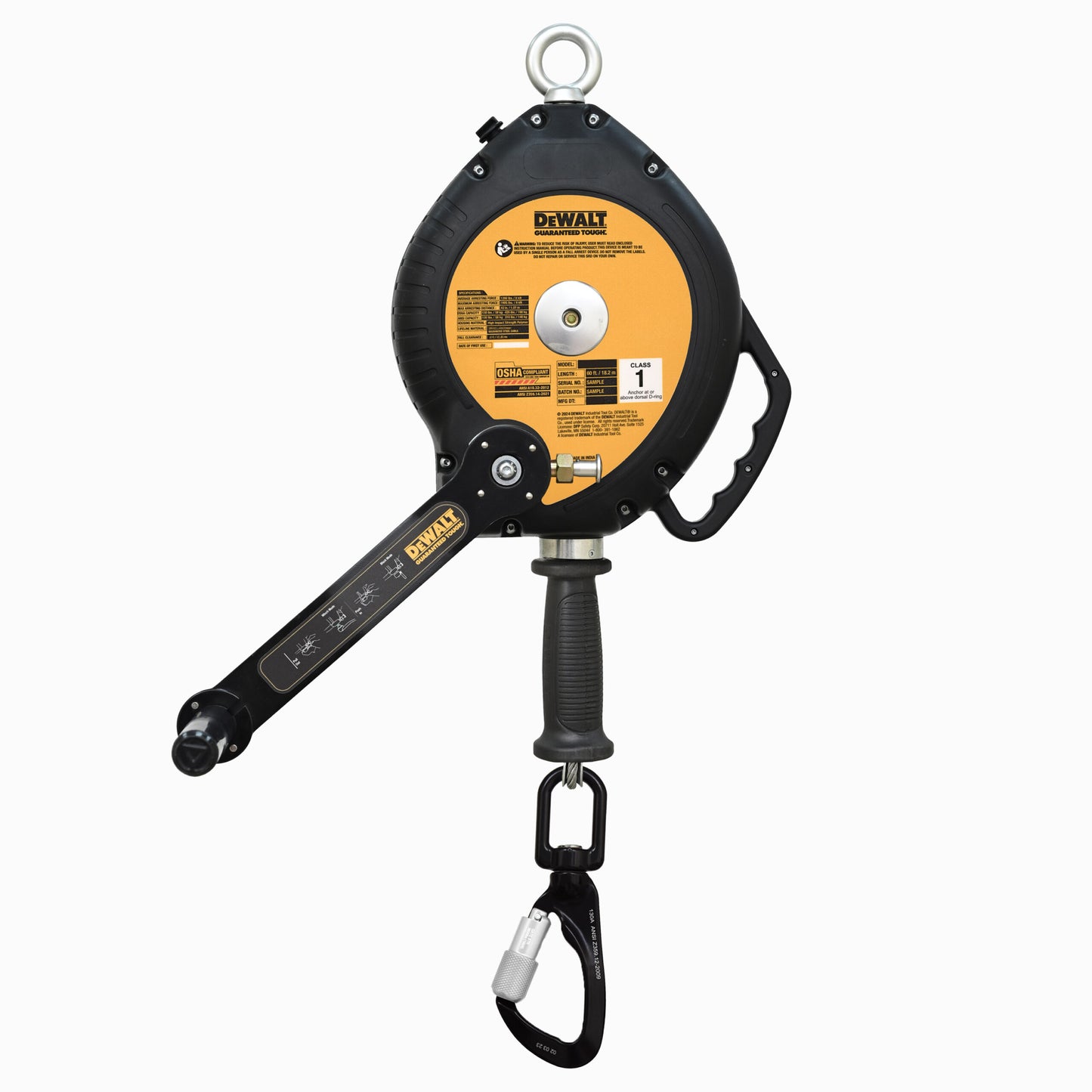 DXFP210113-060 DEWALT D100R Retrieval SRL – 60 ft.(18.2 m) Confined Space System