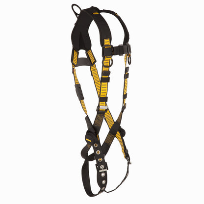 DXFP532011(L-XL) DEWALT® D3000 Harness Vest Style, 5-Point, back D-Ring, QC Chest, TB legs
