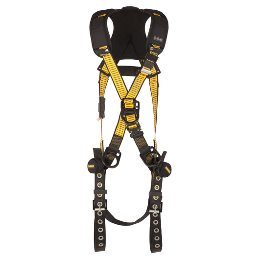DXFP532023(L-XL) DEWALT® D3000 Harness Crossover, Back, Side, and Front D-Ring, QC Chest, TB legs