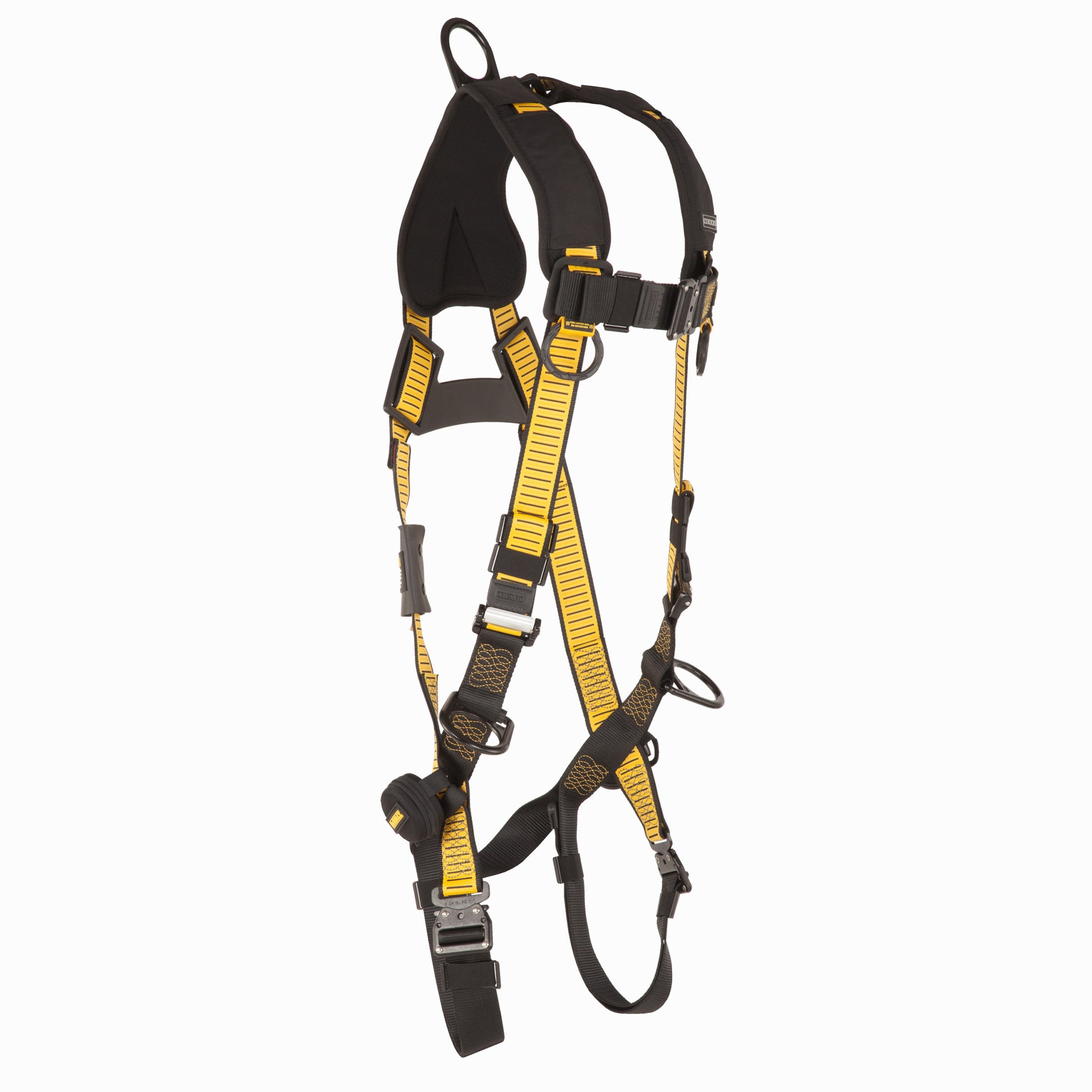 DXFP532032(L-XL) DEWALT® D3000 HARNESS Vest Style, 5-Point, Back and Side D-Ring, QC Chest, QC legs