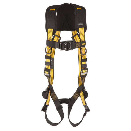 DXFP532042(L-XL) DEWALT® D3000 HARNESS Vest Style, 5-Point, Back and Front D-Rings, QC Chest, QC legs