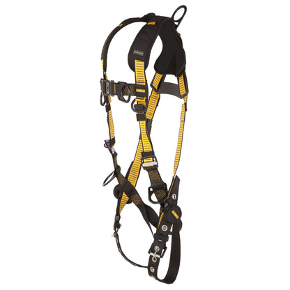 DXFP532051(L-XL) DEWALT® D3000 HARNESS Vest Style, 5-Point, Back, Front & Side D-Rings, QC Chest, TB legs