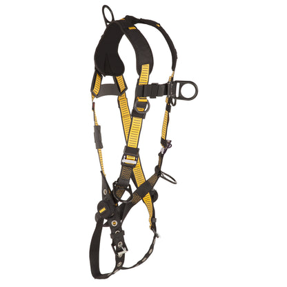 DXFP532051(L-XL) DEWALT® D3000 HARNESS Vest Style, 5-Point, Back, Front & Side D-Rings, QC Chest, TB legs