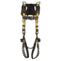 DXFP532061(L-XL) DEWALT® D3000 HARNESS Vest Style, 5-Point, Back and Shoulder D-Rings, QC Chest, TB Legs