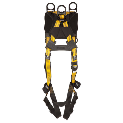 DXFP532062(L-XL) DEWALT® D3000 HARNESS Vest Style, 5-Point, Back and Shoulder D-Rings, QC Chest, QC Legs