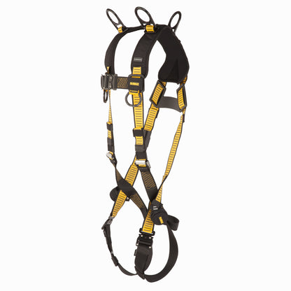 DXFP532062(L-XL) DEWALT® D3000 HARNESS Vest Style, 5-Point, Back and Shoulder D-Rings, QC Chest, QC Legs