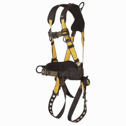 DXFP532131(L-XL) DEWALT D3000 HARNESS Vest Style, w/belt 5-Point, Back and Side D-Rings, QC Chest, TB Legs