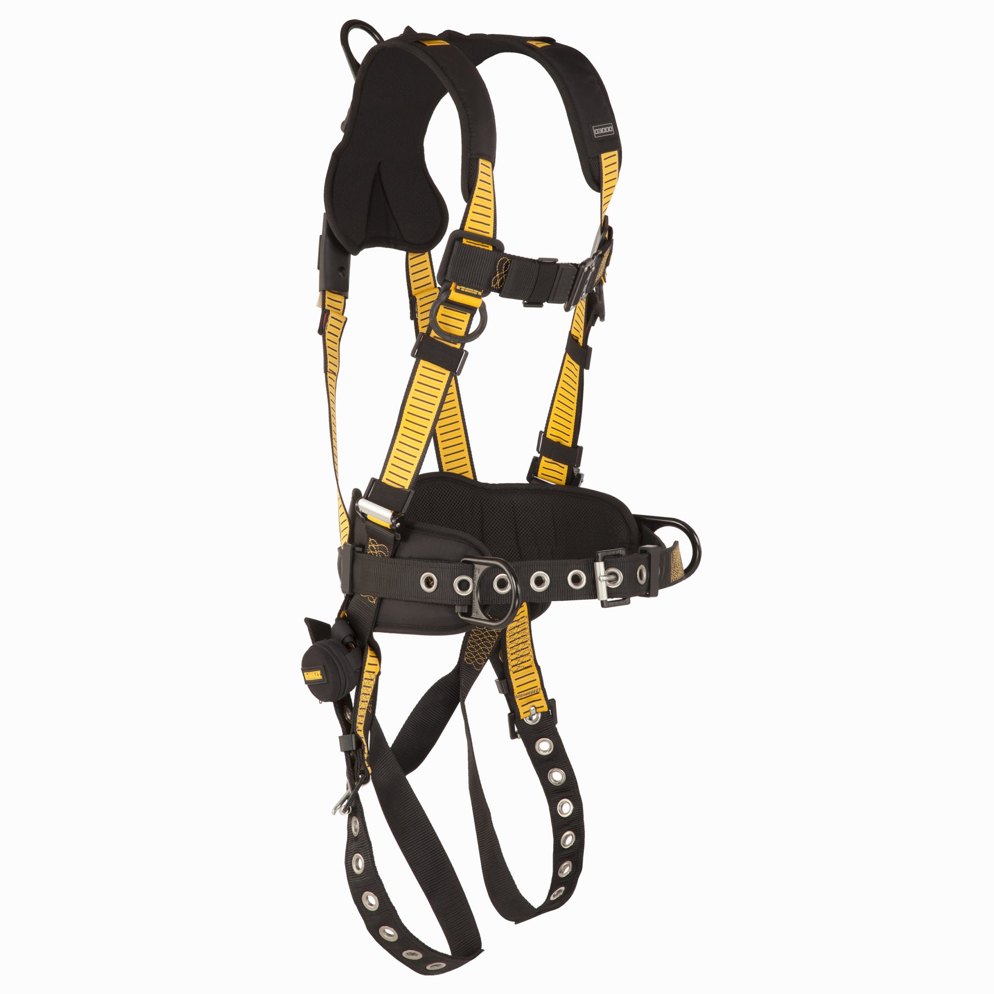 DXFP532131(L-XL) DEWALT D3000 HARNESS Vest Style, w/belt 5-Point, Back and Side D-Rings, QC Chest, TB Legs