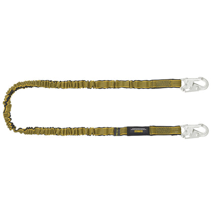 DXFP612111 DEWALT 6 ft. (1.8 m) SINGLE LEG LANYARD Internal Absorber, with Steel Snap hooks on both ends