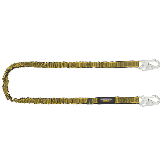 DXFP612111 DEWALT 6 ft. (1.8 m) SINGLE LEG LANYARD Internal Absorber, with Steel Snap hooks on both ends