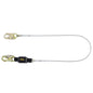 DXFP626100 DEWALT 6 ft.(1.8 m) Single Lanyard, External Energy Absorber, Leading Edge Cable with Steel Snap hooks on Both Ends