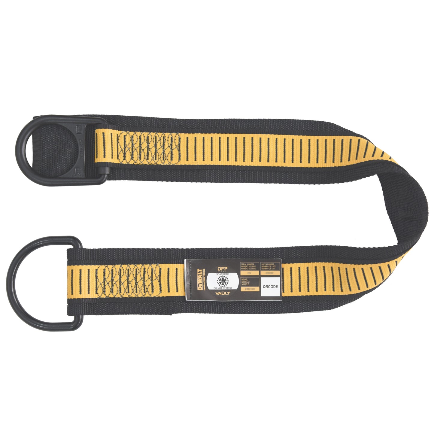 DXFP811003 DEWALT Web Anchor Strap Choker, Large And Small D-Rings With Wear Pad, 3 ft.(0.9 m)