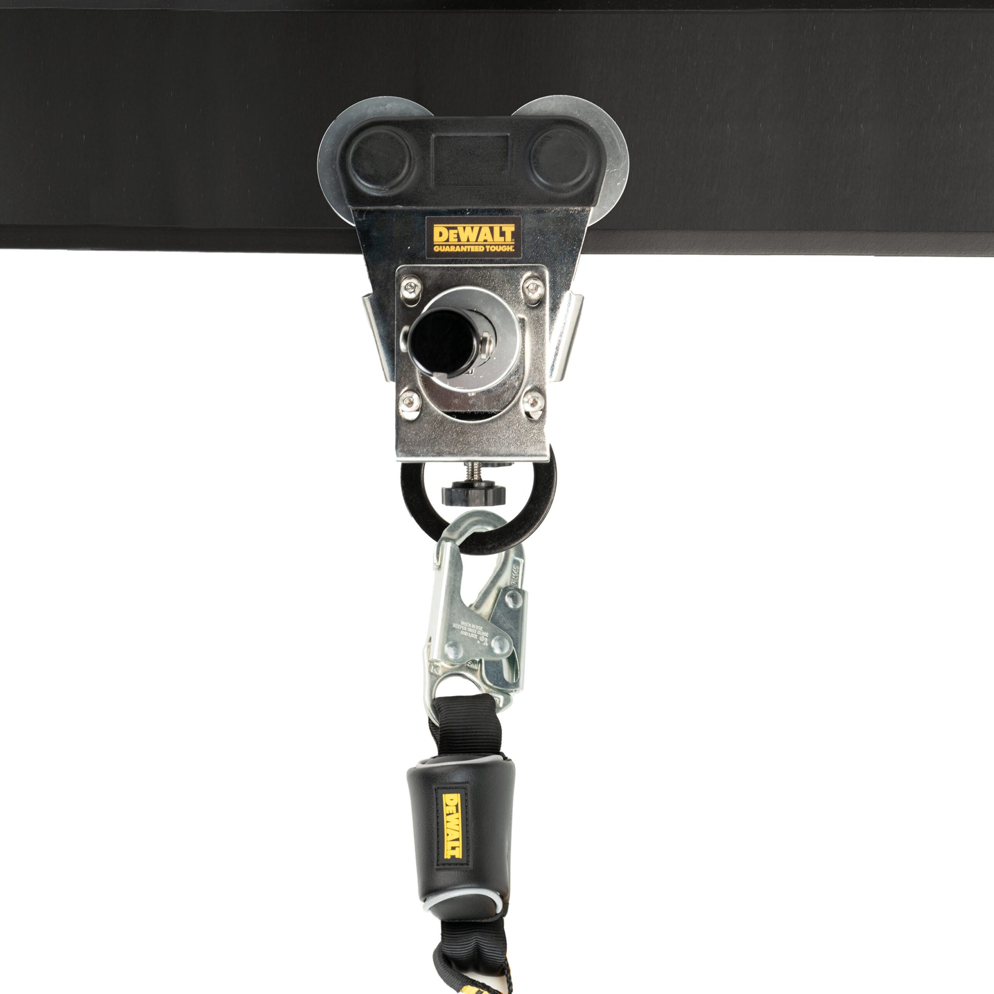 DXFP846101 DEWALT Beam Anchor Movable Trolley Fits 3.1 in.(8.0 cm) To 9.8 in.(25 cm) Flange