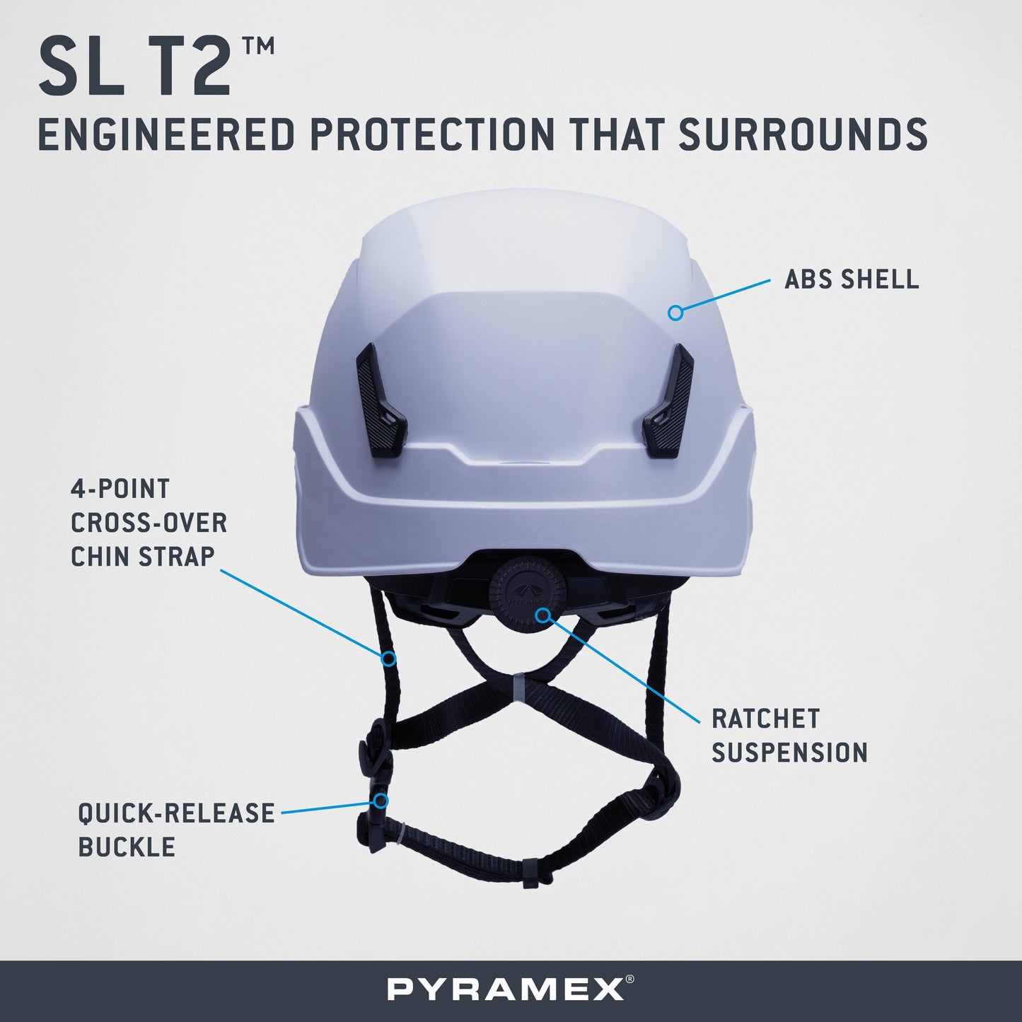 SL T2™ Safety Helmet - official Pyramex product image 6