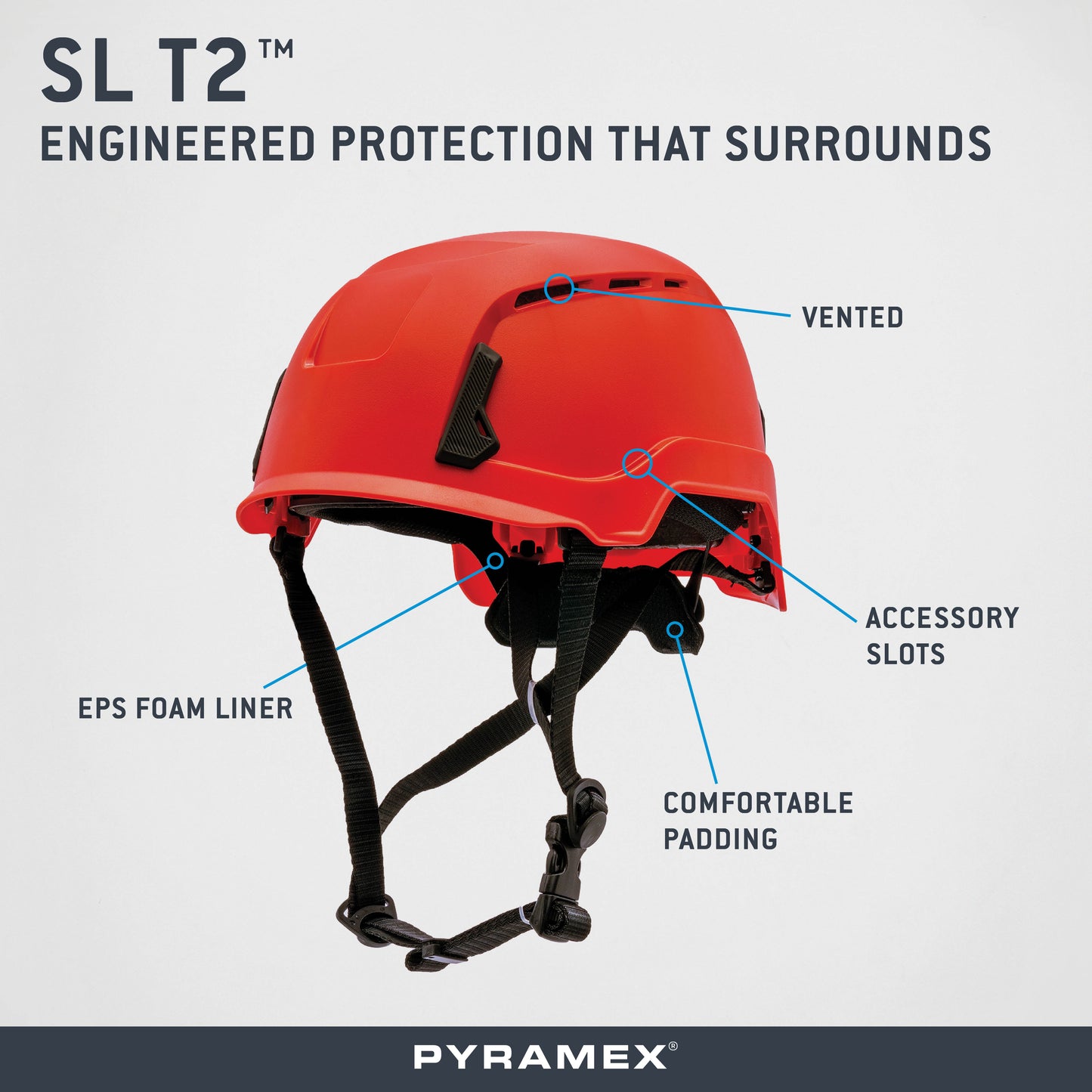 SL T2™ Safety Helmet - official Pyramex product image 90
