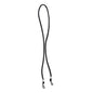 Cordova Black Nylon Eyeglass Cord, Rubber Loops #EC002