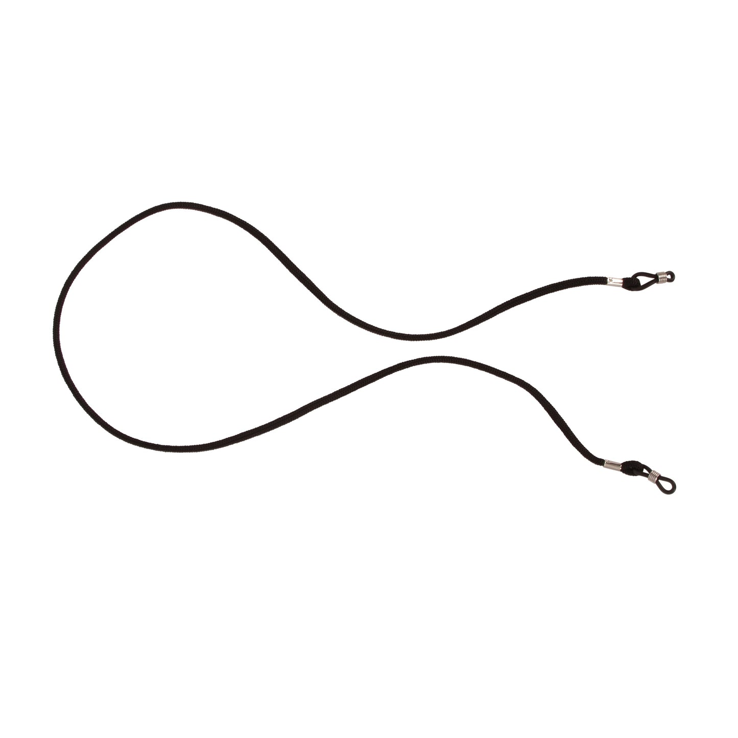 Cordova Black Nylon Eyeglass Cord, Rubber Loops #EC002 image 3