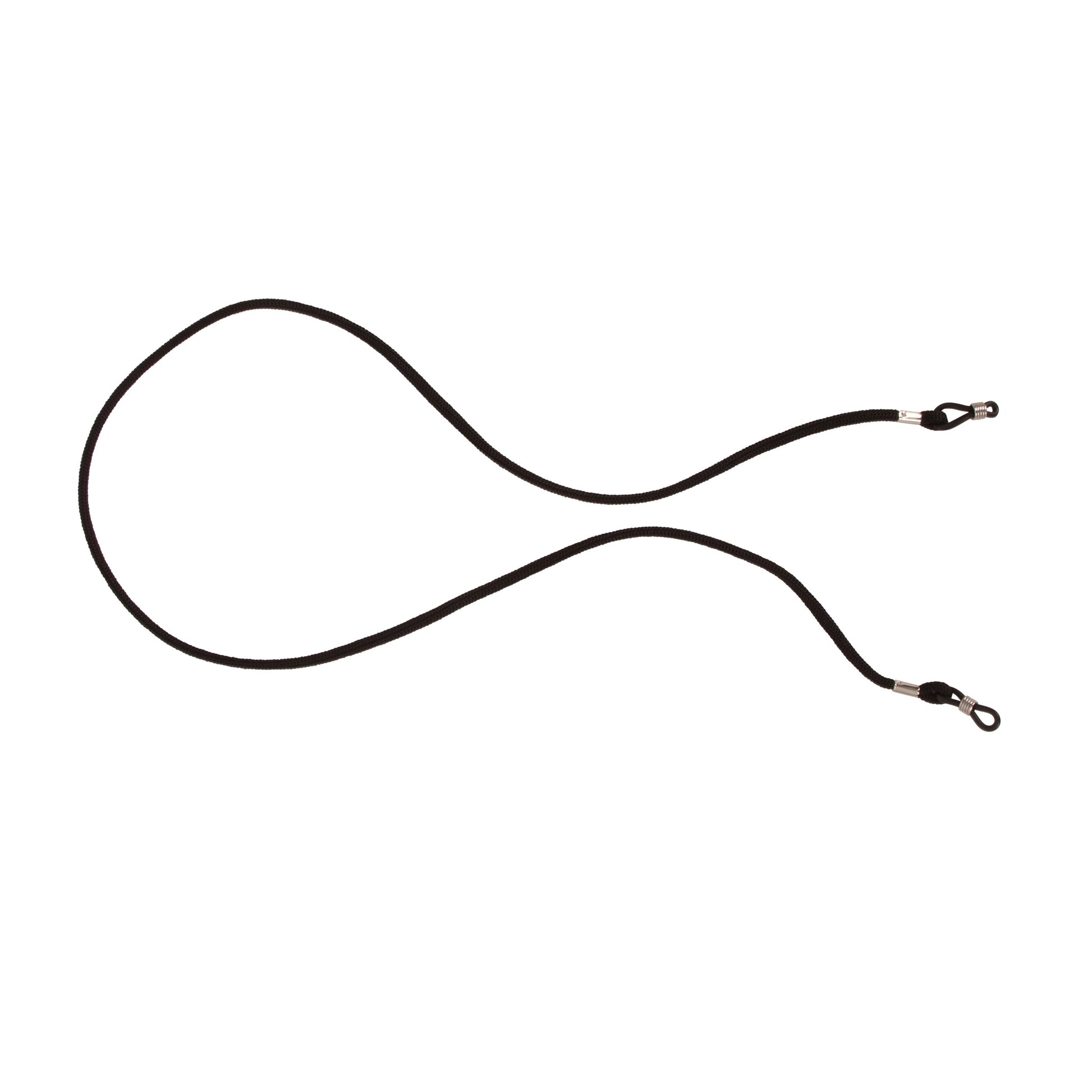 Cordova Black Nylon Eyeglass Cord, Rubber Loops #EC002 image 3