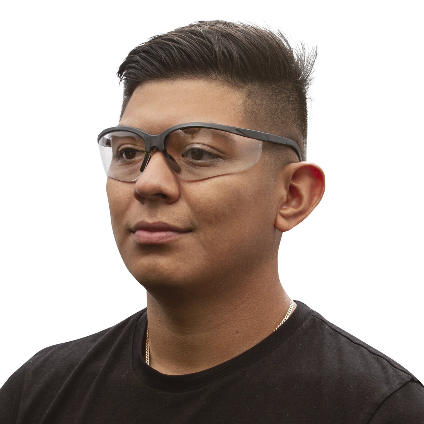Cordova Boxer™ Black Frame, Clear Lens, Exten #EKB10S image 3