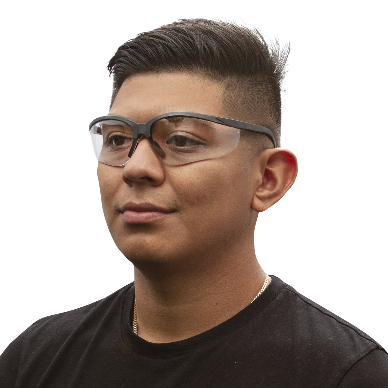 Cordova Boxer™ Black Frame, Clear Lens, Exten #EKB10S image 3