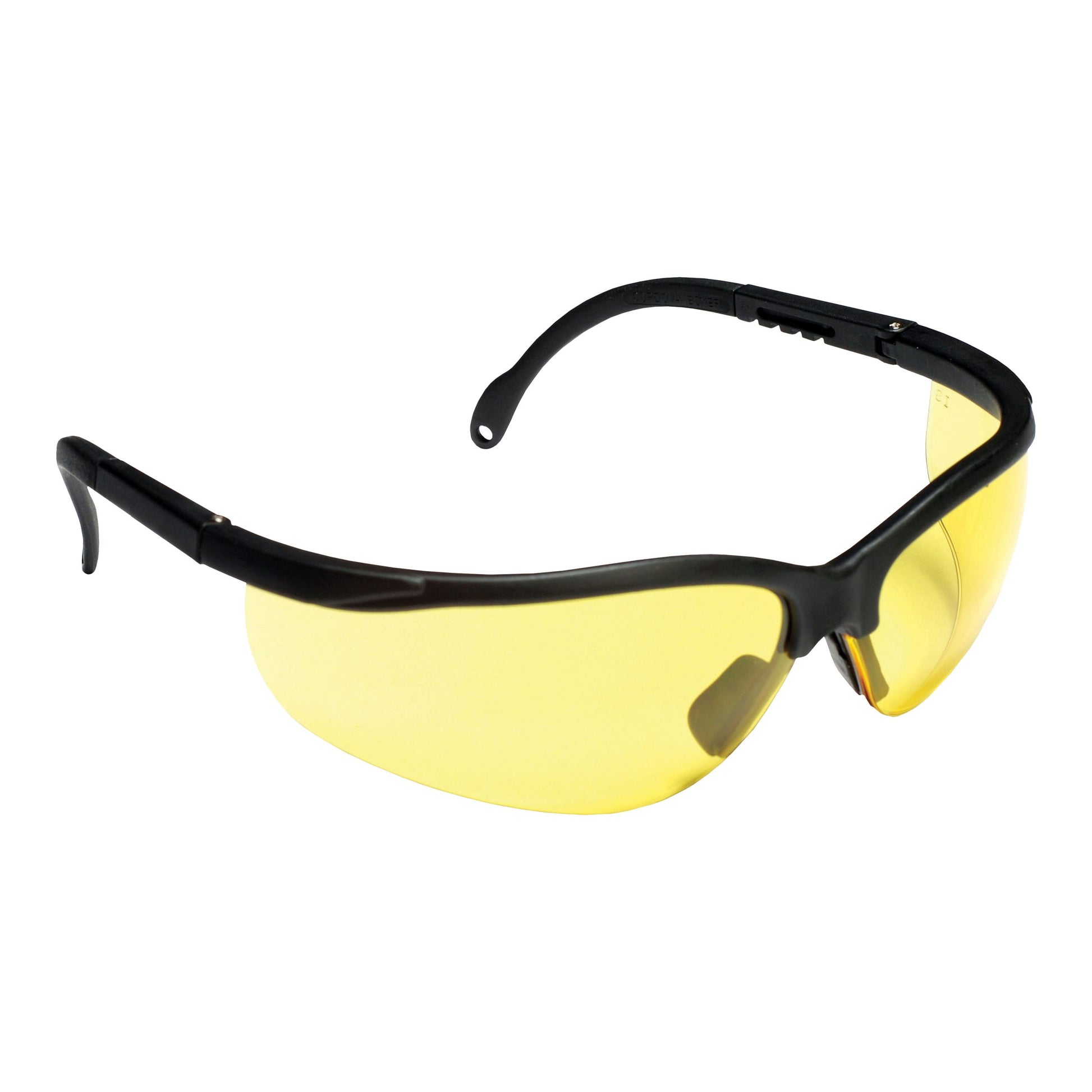 Cordova Boxer™ Black Frame, Amber Lens, Exten #EKB30S