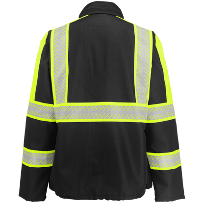 Global Glove EV-SJ1 - back - black with yellow/green trim