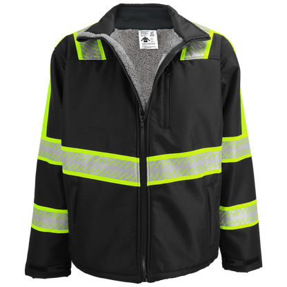 Global Glove EV-SJ1 - front - black with yellow/green trim
