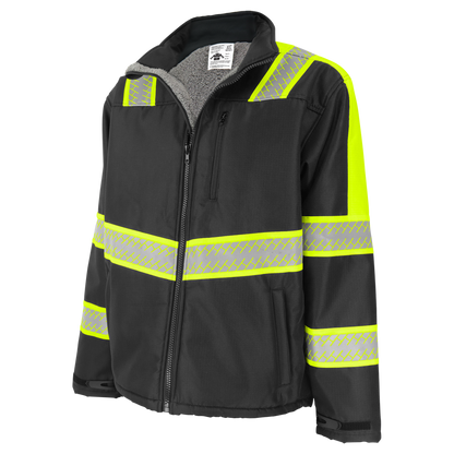 Global Glove EV-SJ1 - left side - black with yellow/green trim