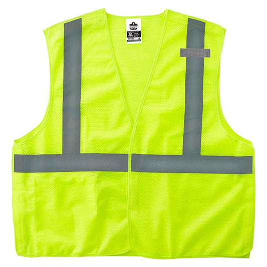 Ergodyne® GloWear® 8215BA Class 2 Solid Mesh Breakaway Vest
