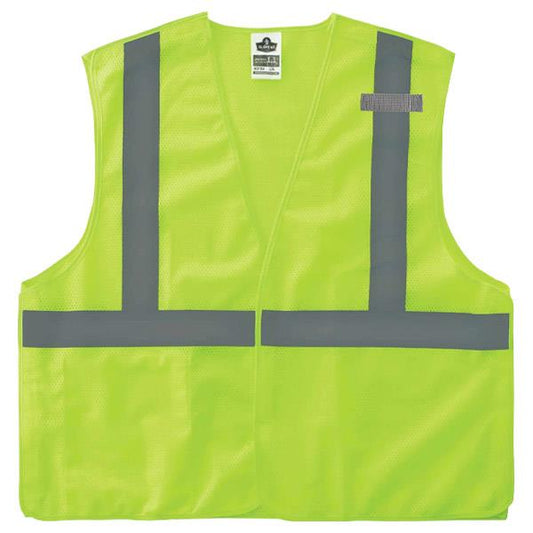 Ergodyne® GloWear® 8215BA Class 2 Solid Mesh Breakaway Vest