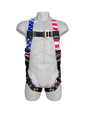 Frontline Fall 100VTB-UN-AM Combat™ American Style Economy Series Full Body Harness with Tongue Buckle Legs (Uni) Protection PPE