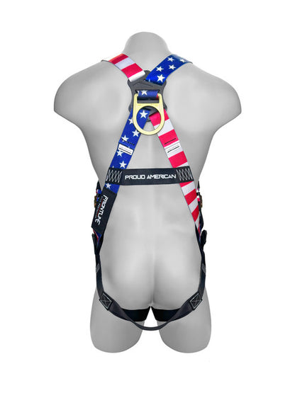 Frontline Fall 100VTB-UN-AM Combat™ American Style Economy Series Full Body Harness with Tongue Buckle Legs (Uni) Worksite Safety & Industrial Supplies PPE