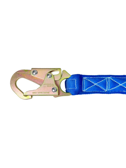 Frontline LIS61S-AM Combat™ American Style Single Leg 6' Snaphook Lanyard with Internal Shock Absorber