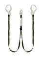 Frontline LIS62RDL Oil and Gas 6' Double Leg Lanyard with Rebar Hooks