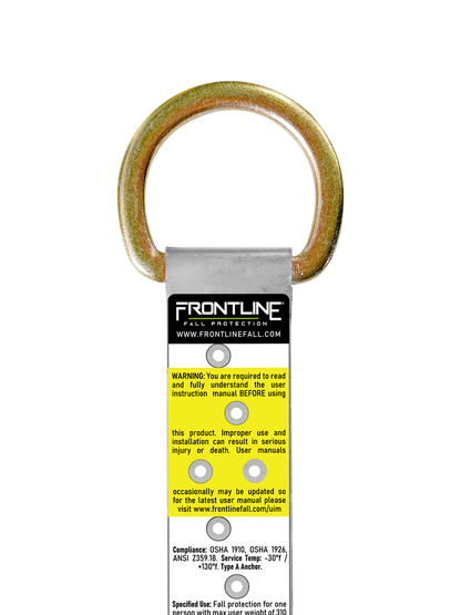 Frontline ROSU01SS Stainless Steel Permanent Use Roof Anchor