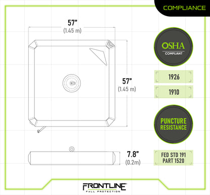 Frontline EcoAnchor Counterweight Fall Arrest Anchor System