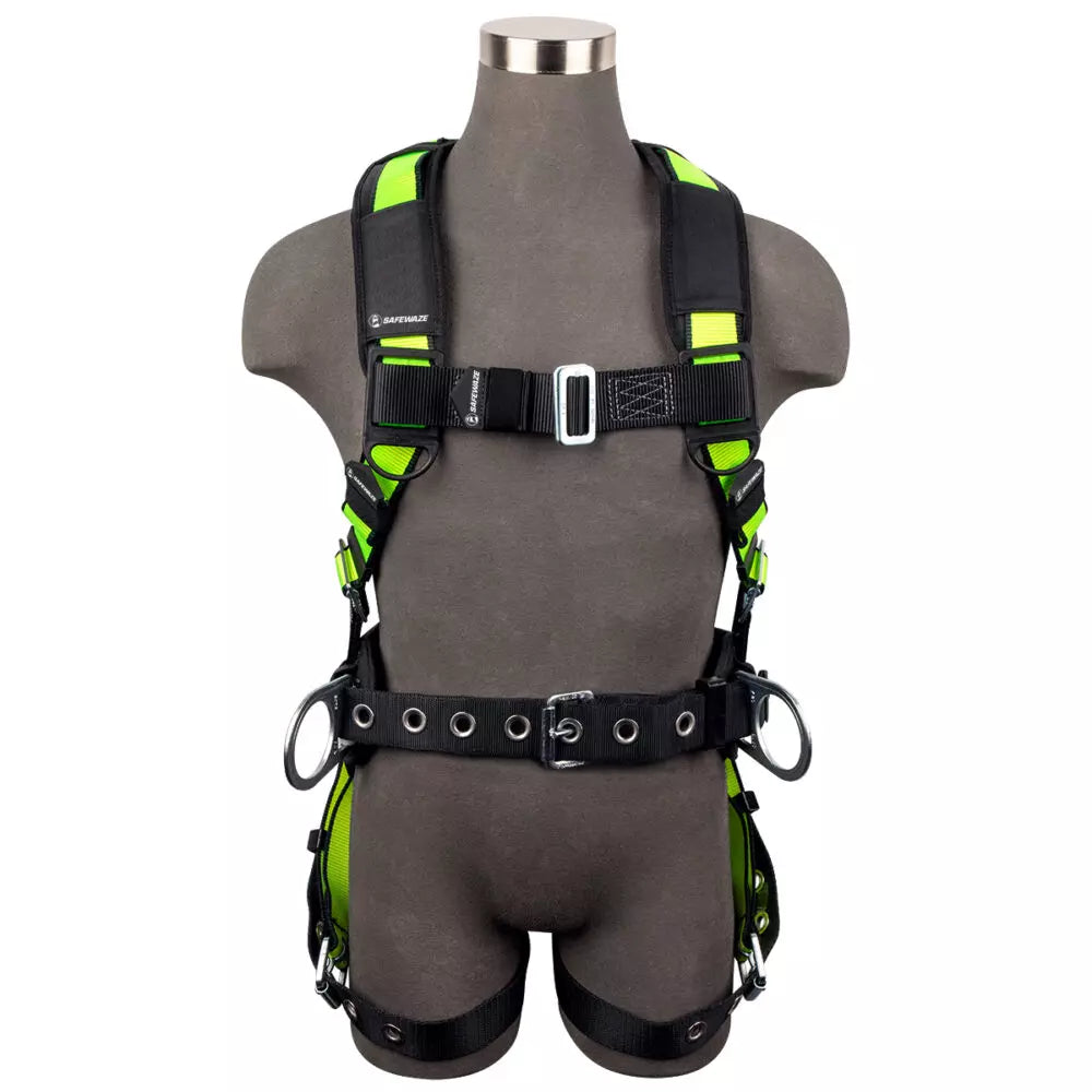 Safewaze FS160 PRO Construction Harness: 3D, MB Chest, TB Legs product image
