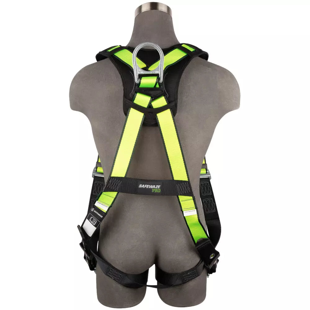 Safewaze FS185-FD PRO Full Body Harness: 1D, MB Chest, FD, TB Legs product image