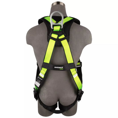 Safewaze FS185-QC PRO Full Body Harness: 1D, QC Chest, TB Legs product image