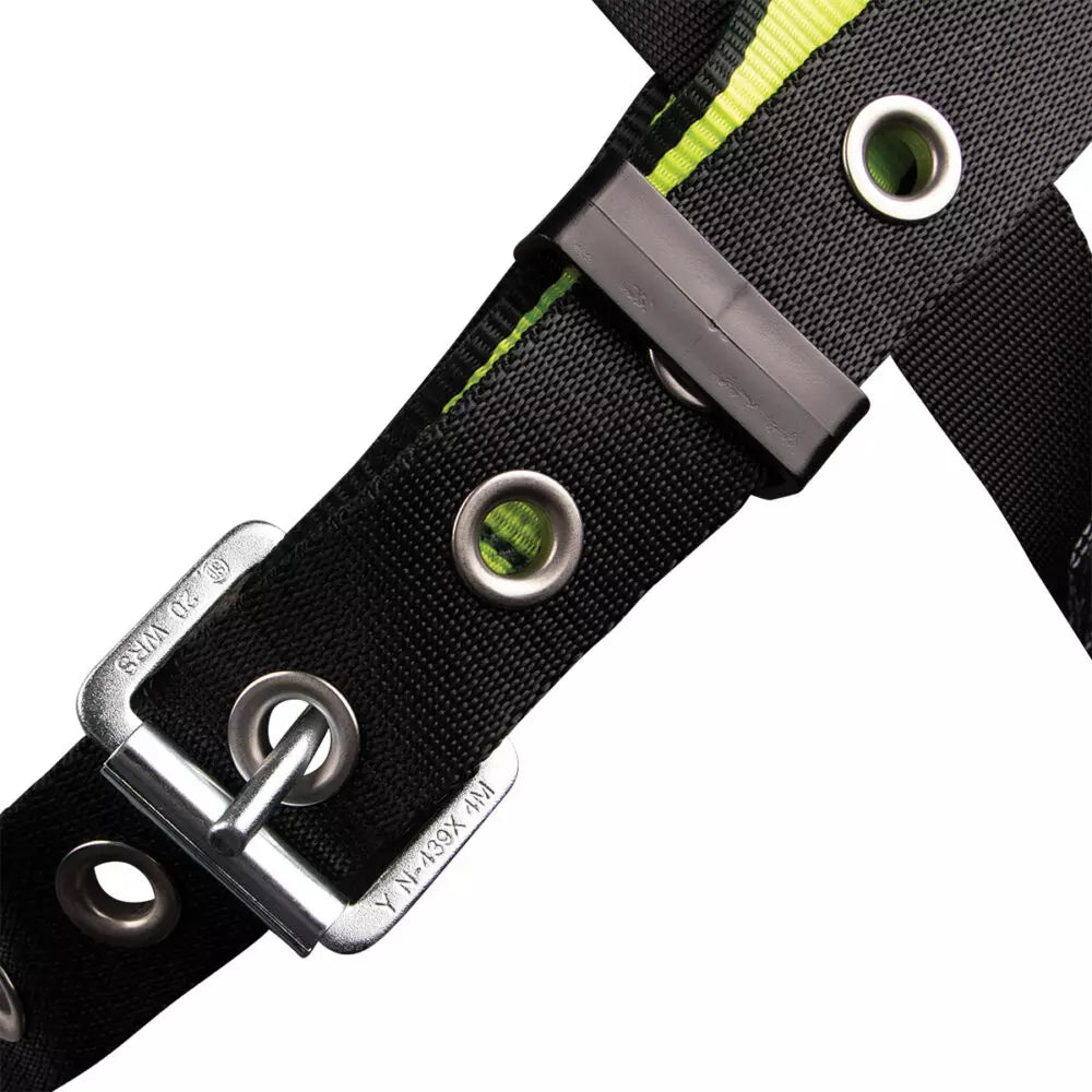 Safewaze FS185-QC PRO Full Body Harness: 1D, QC Chest, TB Legs product image