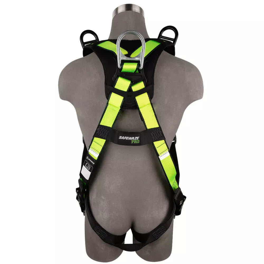 Safewaze FS185-R PRO Full Body Retrieval Harness: 1D, Shoulder D, MB Chest, TB Legs product image