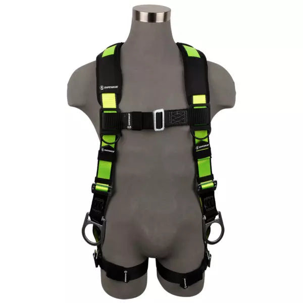 Safewaze FS281 PRO Full Body Harness: 3D, MB Chest/Legs product image