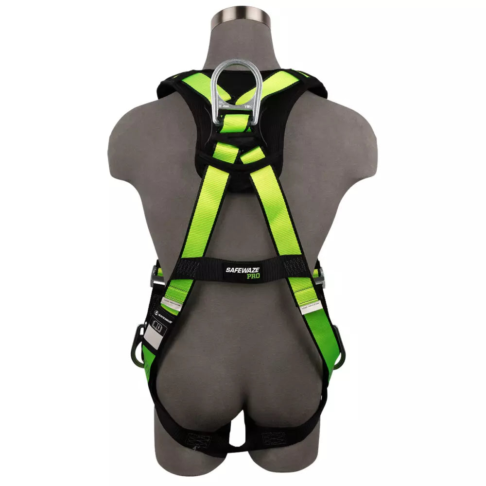 Safewaze FS281 PRO Full Body Harness: 3D, MB Chest/Legs product image