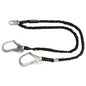 Safewaze FS586 PRO 62 Internal Energy Absorbing Lanyard: Dual Leg, Rebar Hooks product image