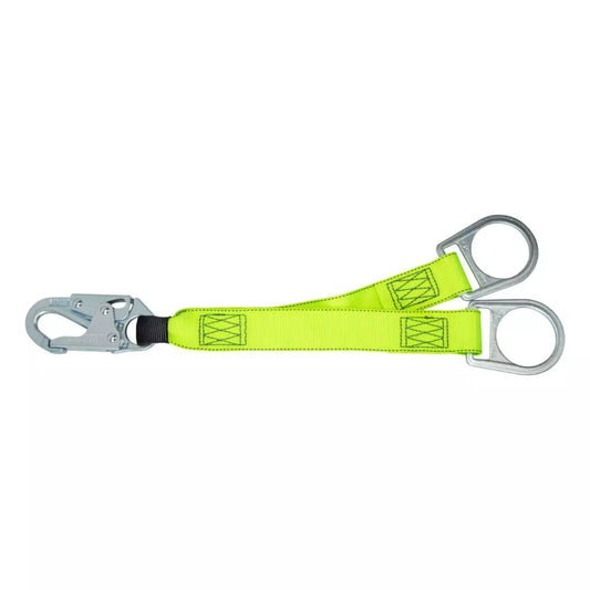 18″ D-ring Extender: Snap Hook, 2 D-rings