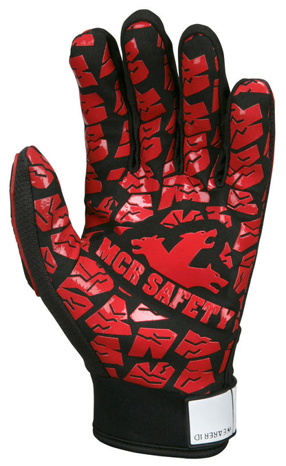 FlexTuff Mechanic Gloves, Synthetic Leather Palm, Silicone Tire Tread Grip, TPR Impact Protection