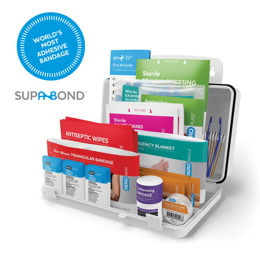 Surefill™ ALL PURPOSE 10 Series First Aid Kit – Weatherproof Plastic Case