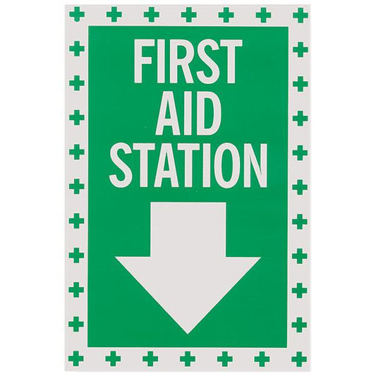 “First Aid” Vinyl Sign