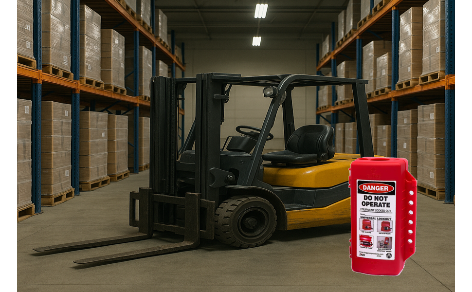ZING Universal Forklift-Valve-Plug Lockout .. - official Zing product image 6