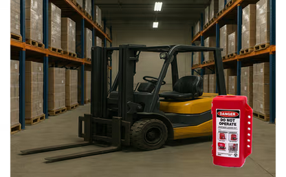 ZING Universal Forklift-Valve-Plug Lockout ..